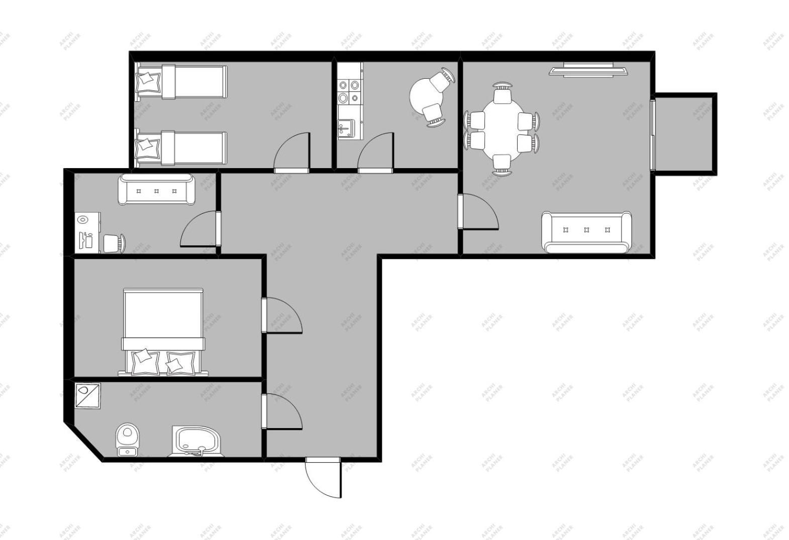 Lion Apartments - Amalfi Quiet Family 3 Bedr Apartment Сопот Екстериор снимка